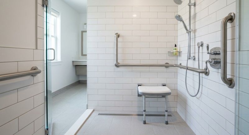 Senior Shower Installation detail